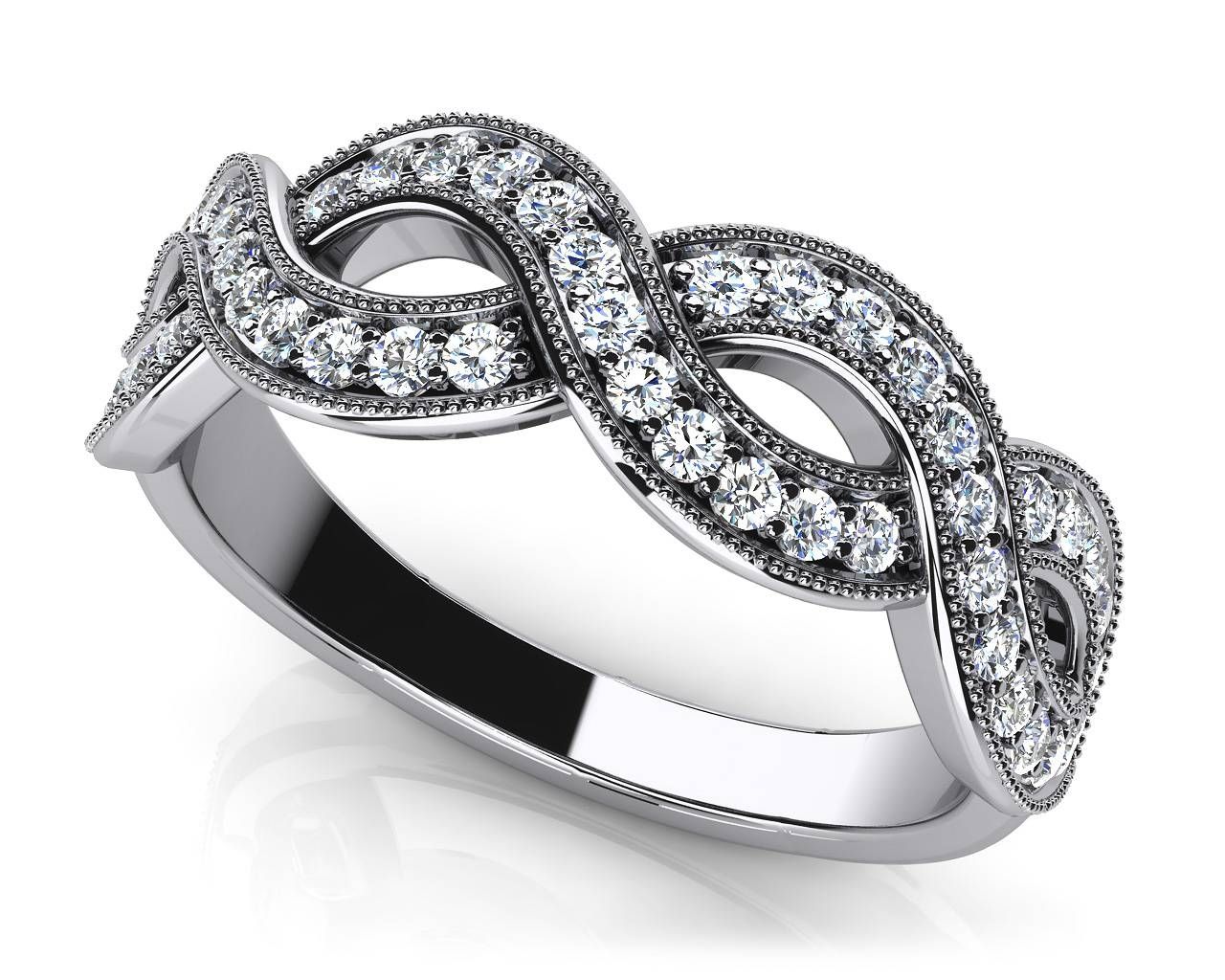 Wedding Rings : 2 Carat 3 Stone Diamond Ring Anniversary Rings For For 2018 10 Year Anniversary Rings For Her (View 15 of 15)