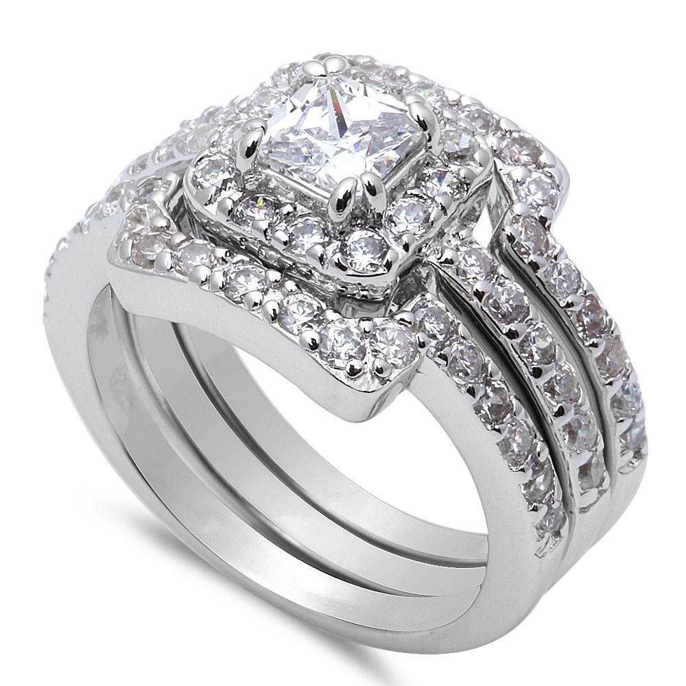 Wedding Rings : Anniversary Rings On Sale Three Stone Diamond For Most Popular Titanium Anniversary Rings (View 23 of 25)