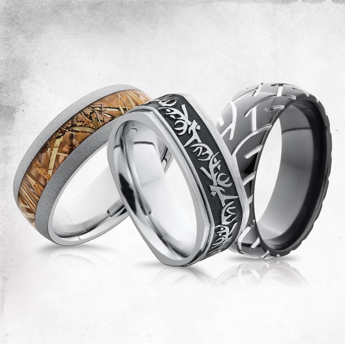 Wedding Rings : Camo Wedding Rings Sets For Her Rose Gold Camo Intended For Current Camo Anniversary Rings (View 6 of 25)