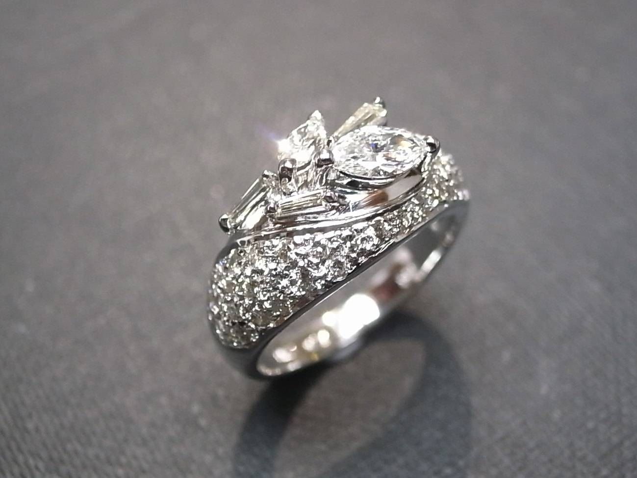 Wedding Rings : Wedding Anniversary Rings Diamonds Rose Gold With Regard To 2018 Marquise Diamond Anniversary Rings (View 6 of 25)