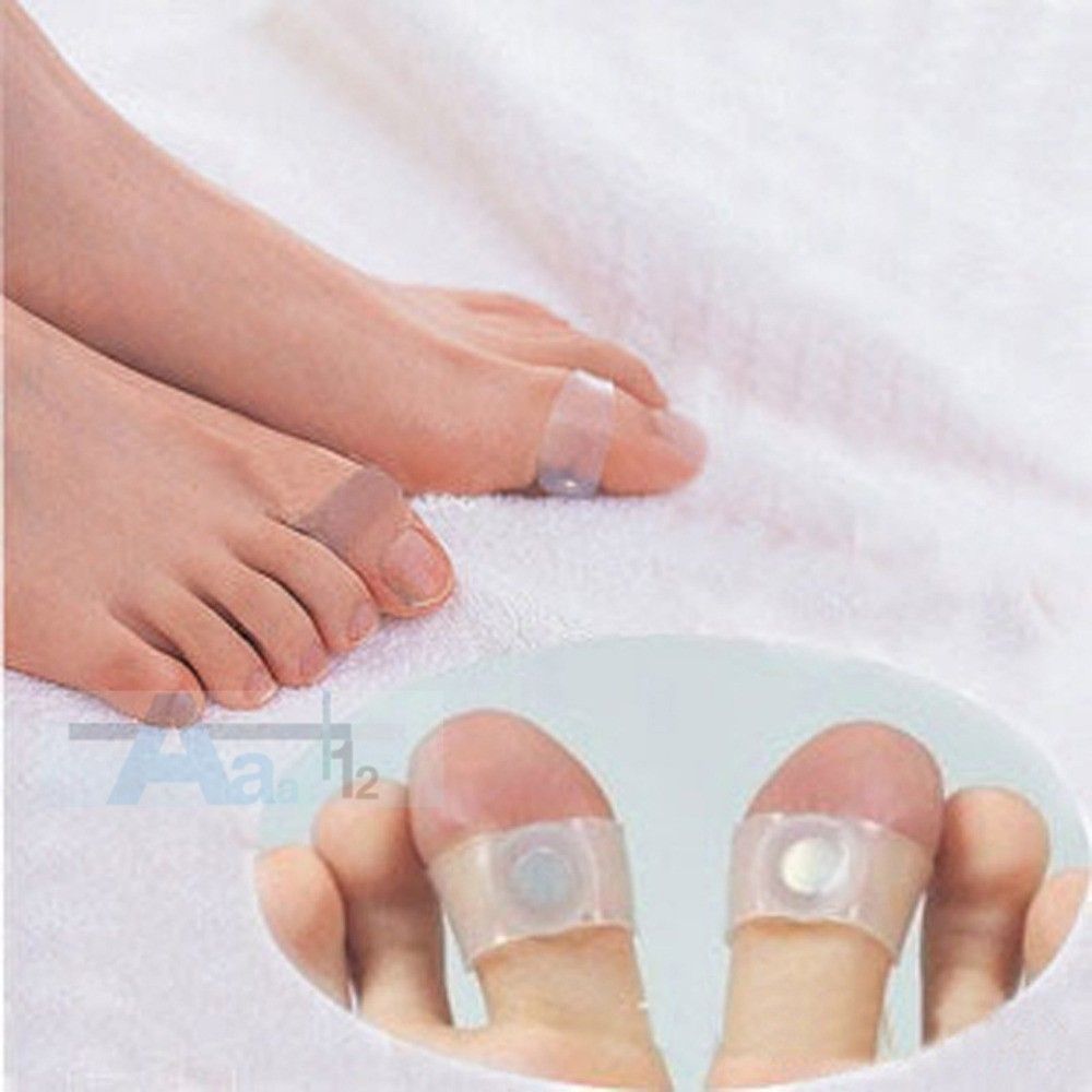 1 Pair=2pcs Magnetic Silicon Foot Massage Toe Ring Weight Loss Within Most Recently Released Magnetic Toe Rings (View 5 of 15)