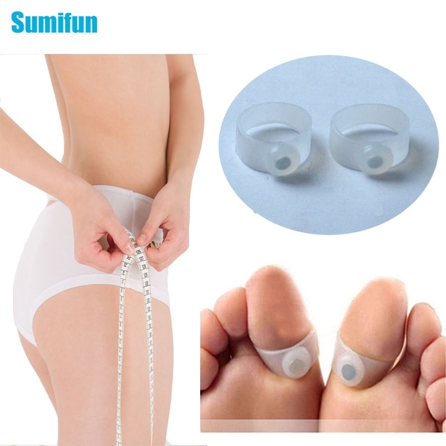 10pais Slimming Lose Weight Magnetic Toe Ring Fashion Women Foot With Most Popular Slimming Toe Rings (View 8 of 15)