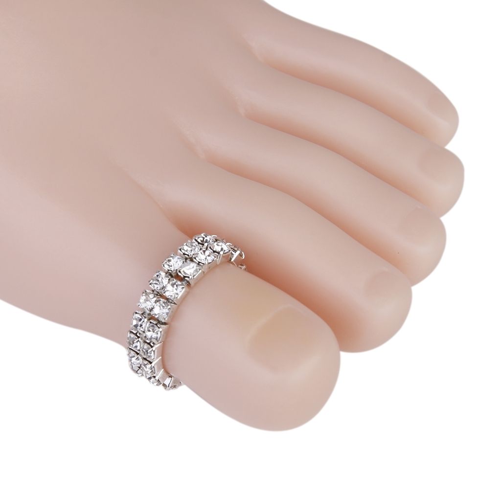 Buy Crystal Toe Ring And Get Free Shipping On Aliexpress With 2017 Toe Engagement Rings (View 8 of 15)