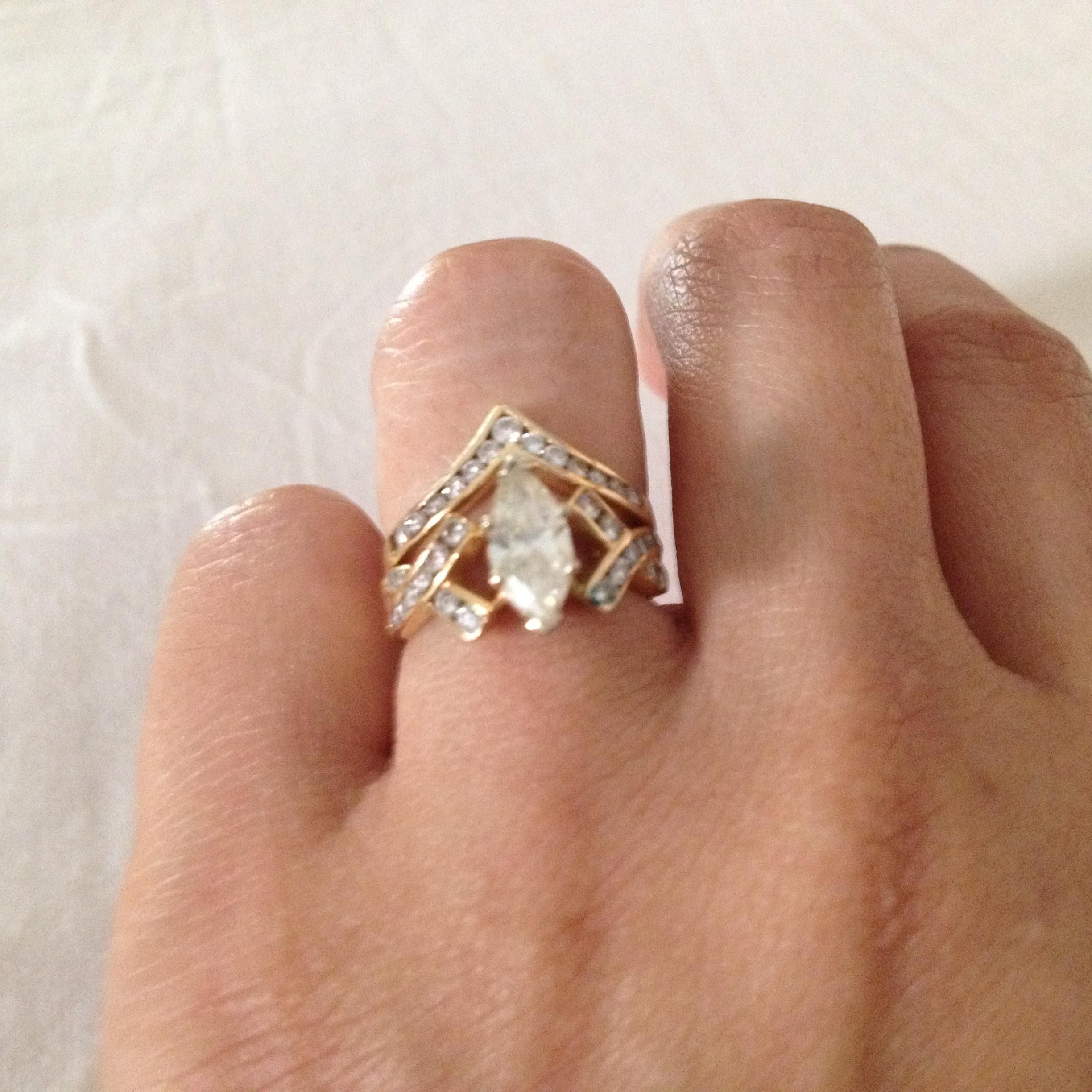 Chevron Diamond Rings | Wedding, Promise, Diamond, Engagement With Regard To Best And Newest Diamond Chevron Rings (View 14 of 15)