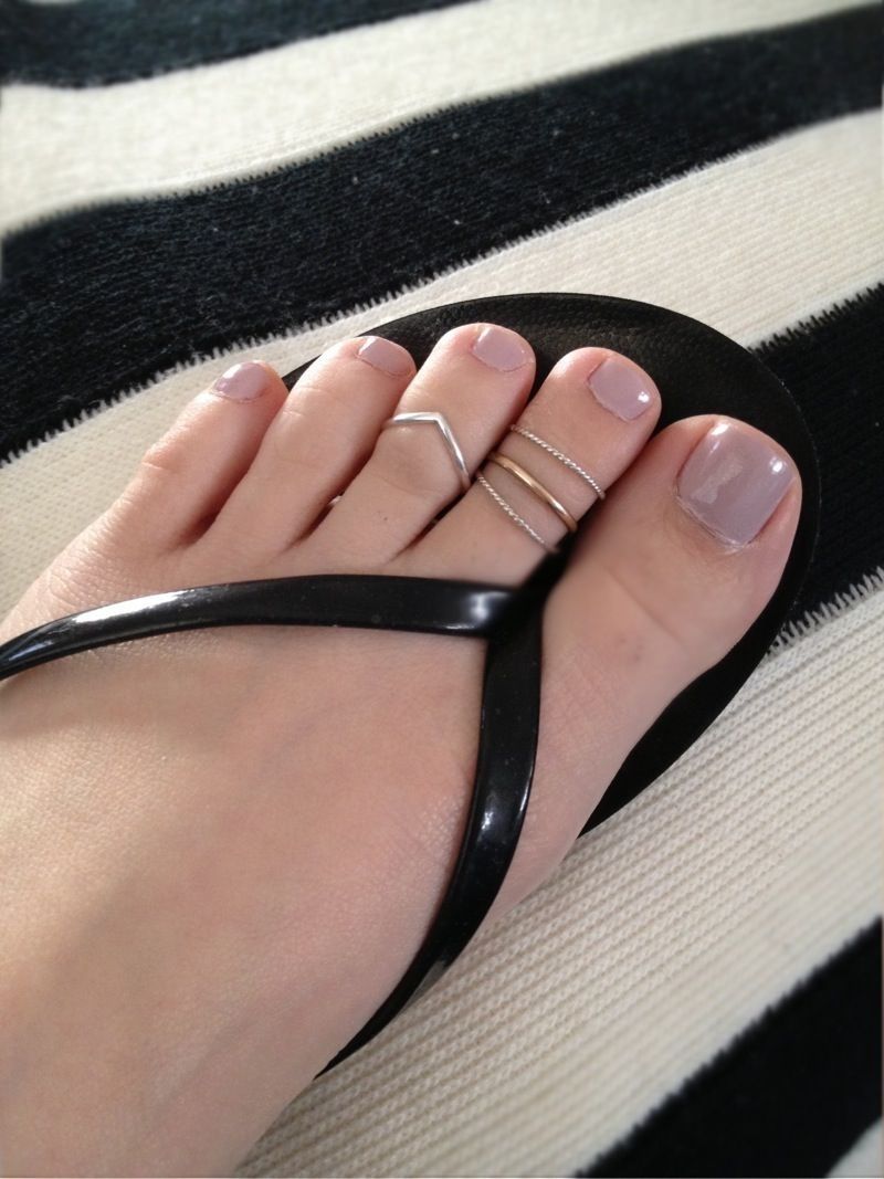 Chevron Toe Ring – Foot Jewelry – Sterling Silver Toe Ring – Body Throughout Most Up To Date Chevron Toe Rings (View 5 of 15)