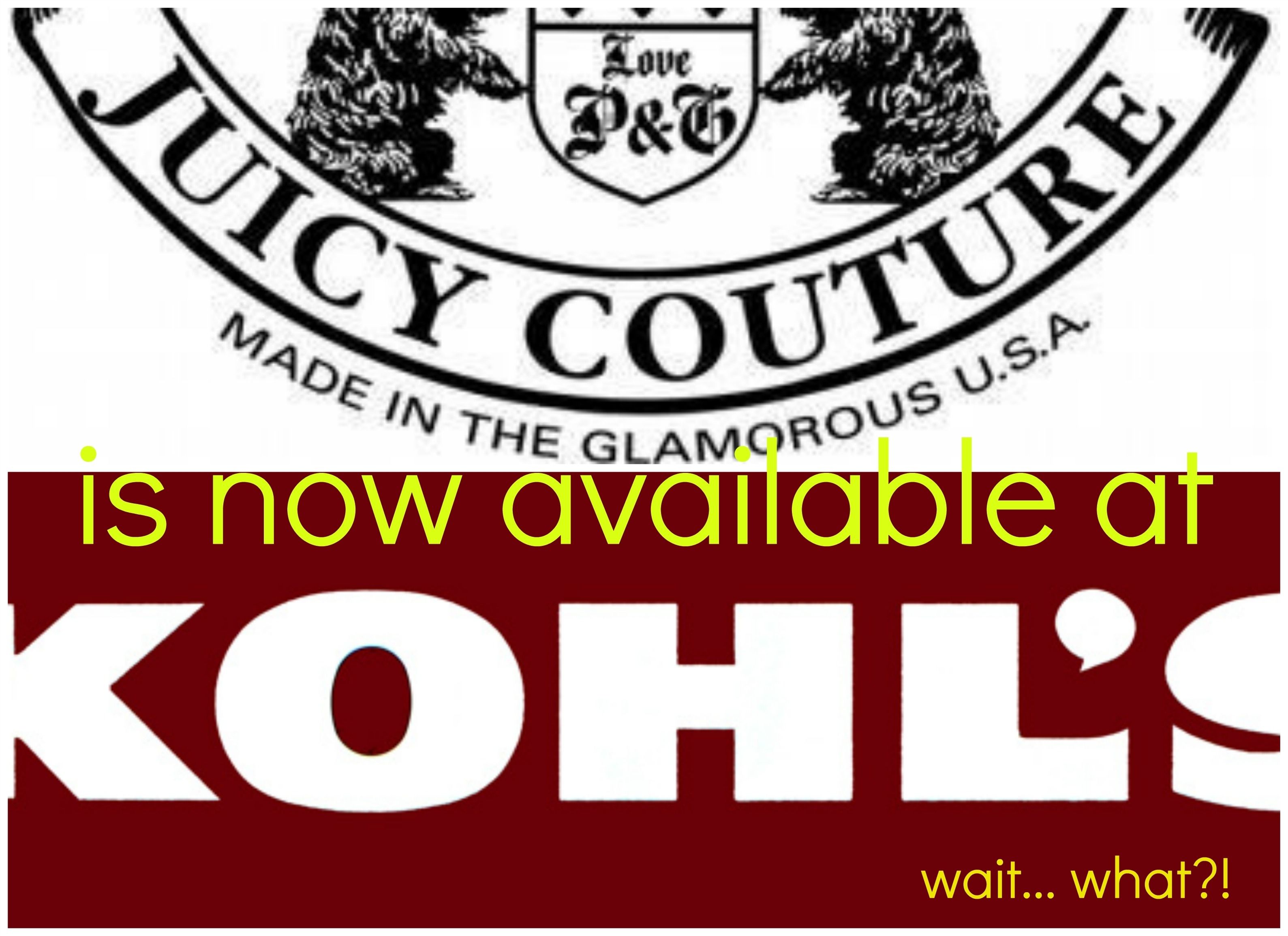 Fashion Fridays: Juicy Couture Now Available At Kohl's {giveaway Within Best And Newest Kohl&#039;s Toe Rings (View 10 of 15)