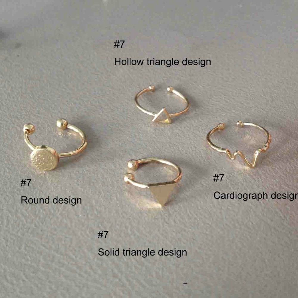 Online Shop New Designer Copper Metal Shiny Gold Fashion Regarding 2018 Toe Rings In Gold (View 1 of 15)