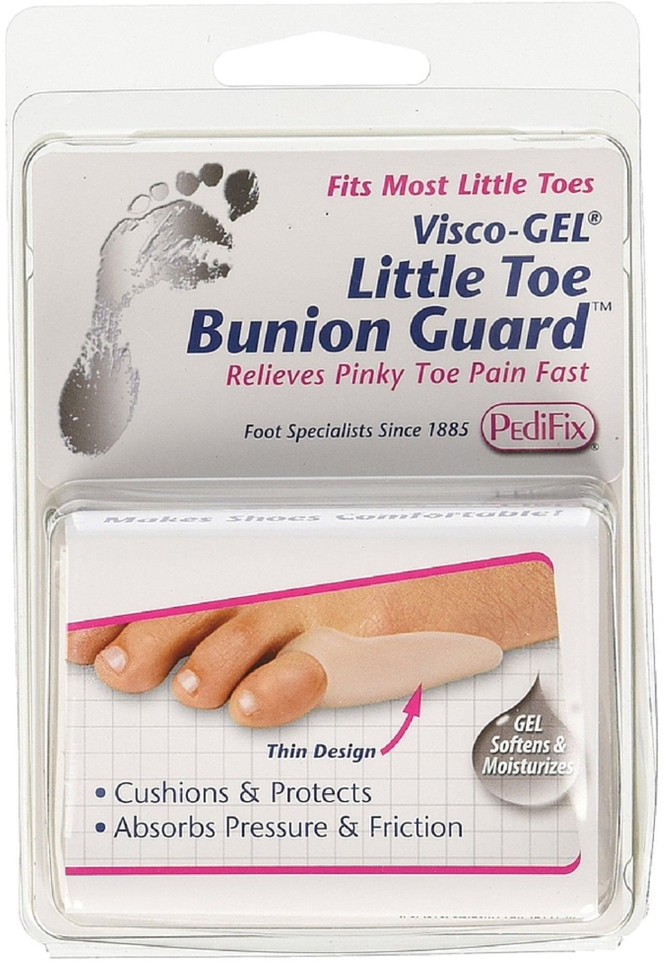 Pedifix Visco Gel Little Toe Bunion Guard 1 Ea – Walmart In 2017 Walmart Toe Rings (View 11 of 15)