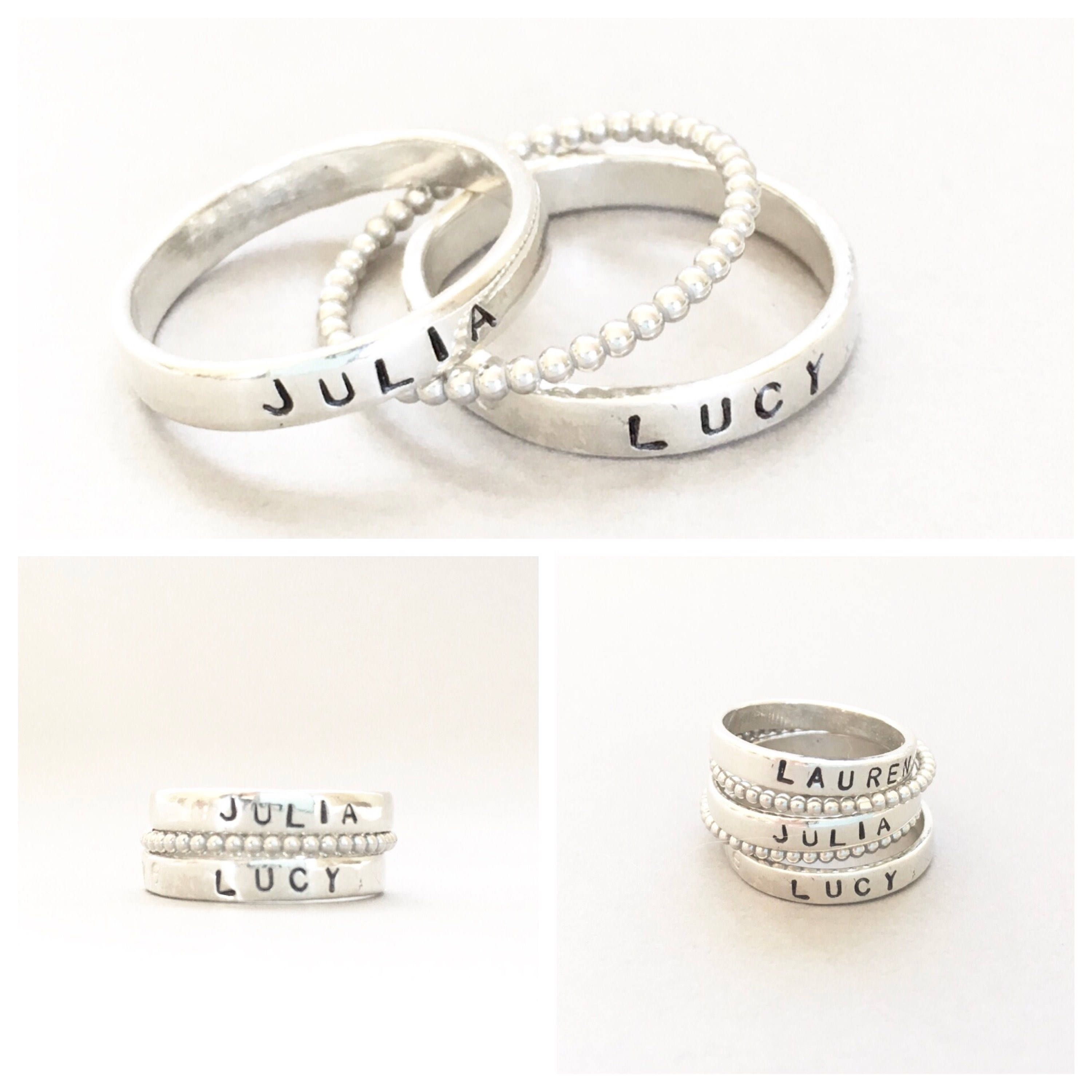 Stackable Rings Throughout Best And Newest Chevron Mothers Rings (View 5 of 15)
