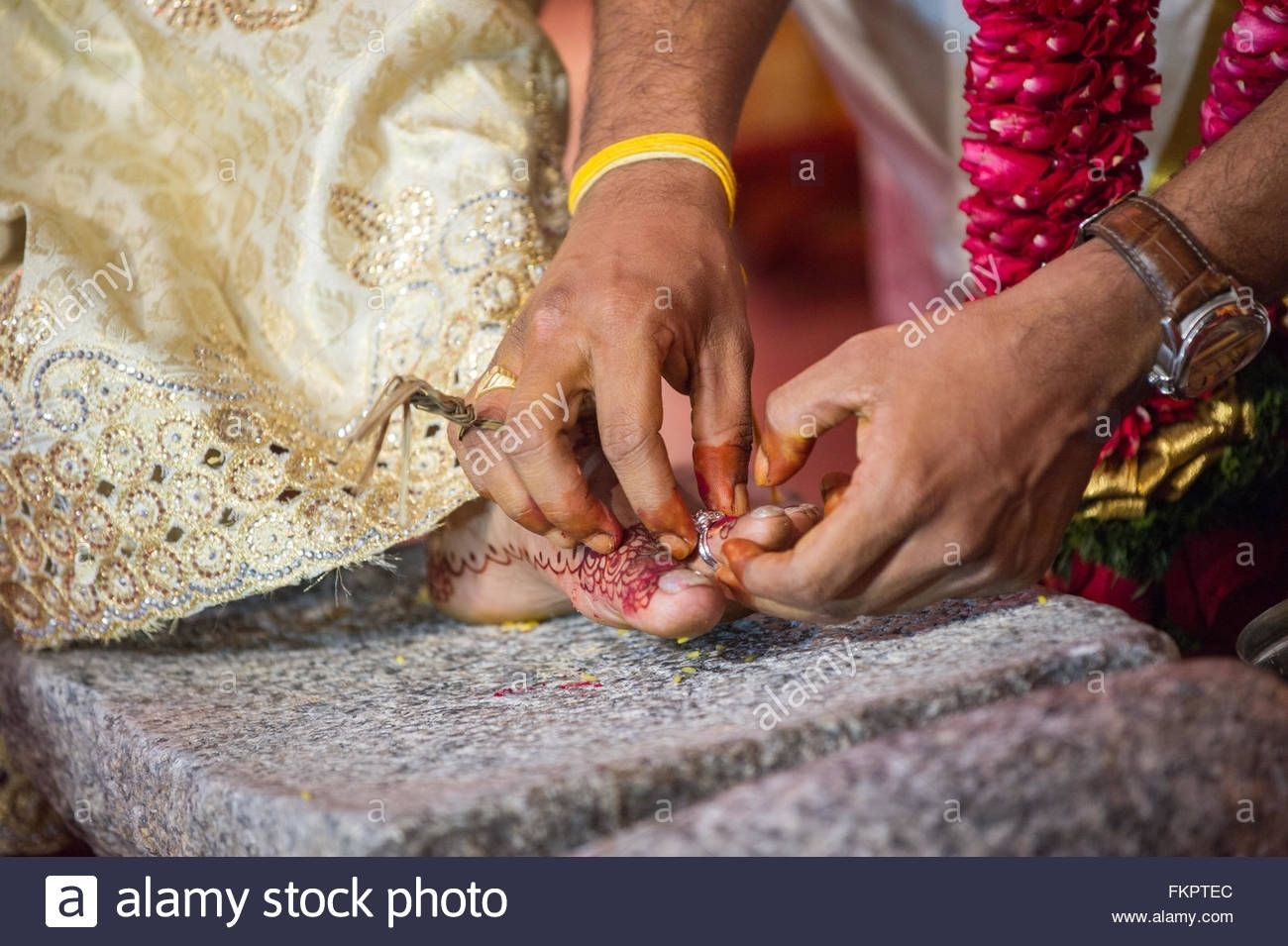 Toe Ring Stock Photos & Toe Ring Stock Images – Alamy With Regard To Most Recently Released Wedding Toe Rings (View 13 of 15)
