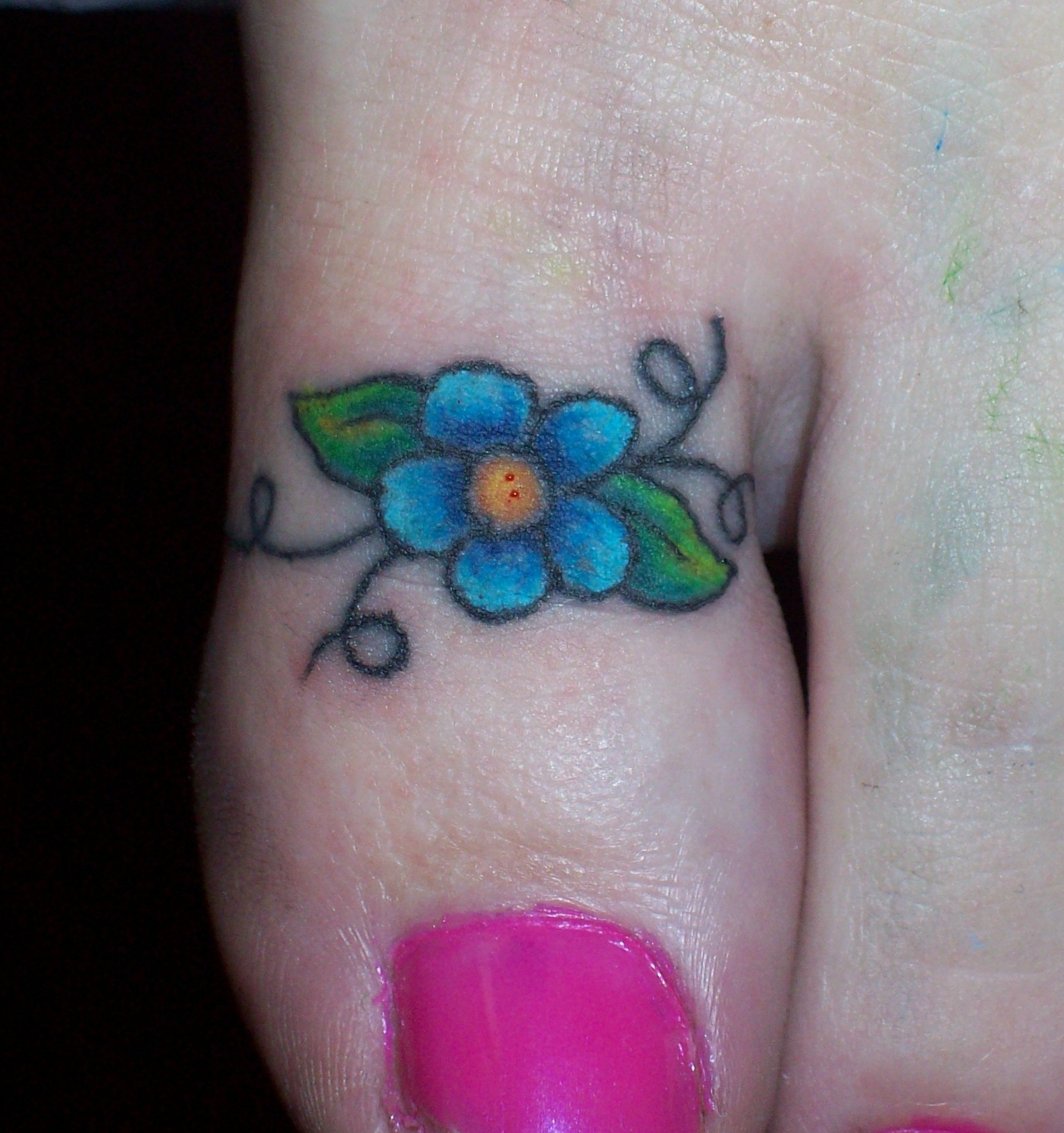 Toe Tattoos For Women | Toe Tattoos Are Becoming An Interesting Pertaining To Most Popular Maui Toe Rings (View 2 of 15)