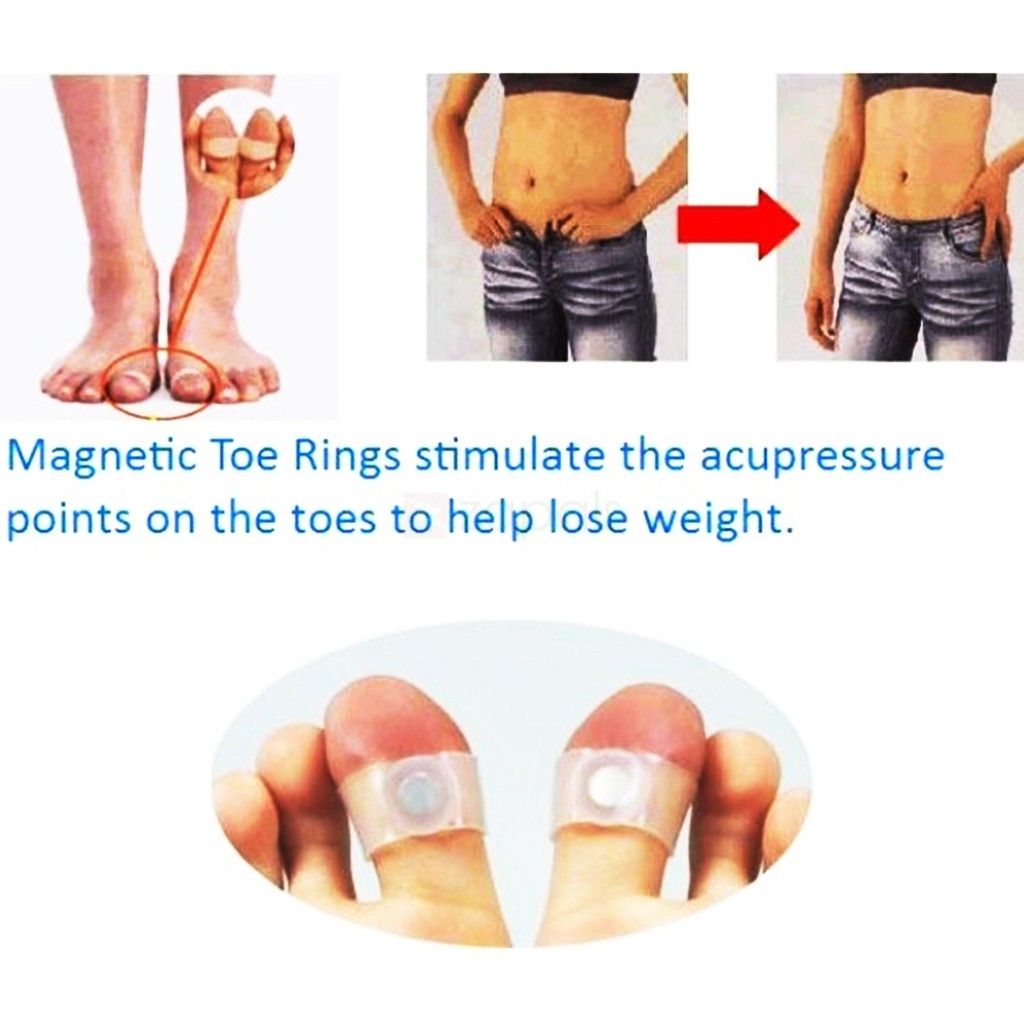 Transparent Magnetic Toe Ring Silicon Weight Loss Toe Ring Regarding Latest Magnetic Toe Rings (View 8 of 15)