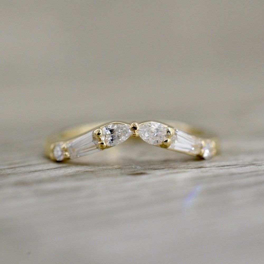 Diamond Wedding Bands Intended For Most Up To Date Diamond Tapered Wedding Bands (View 10 of 15)