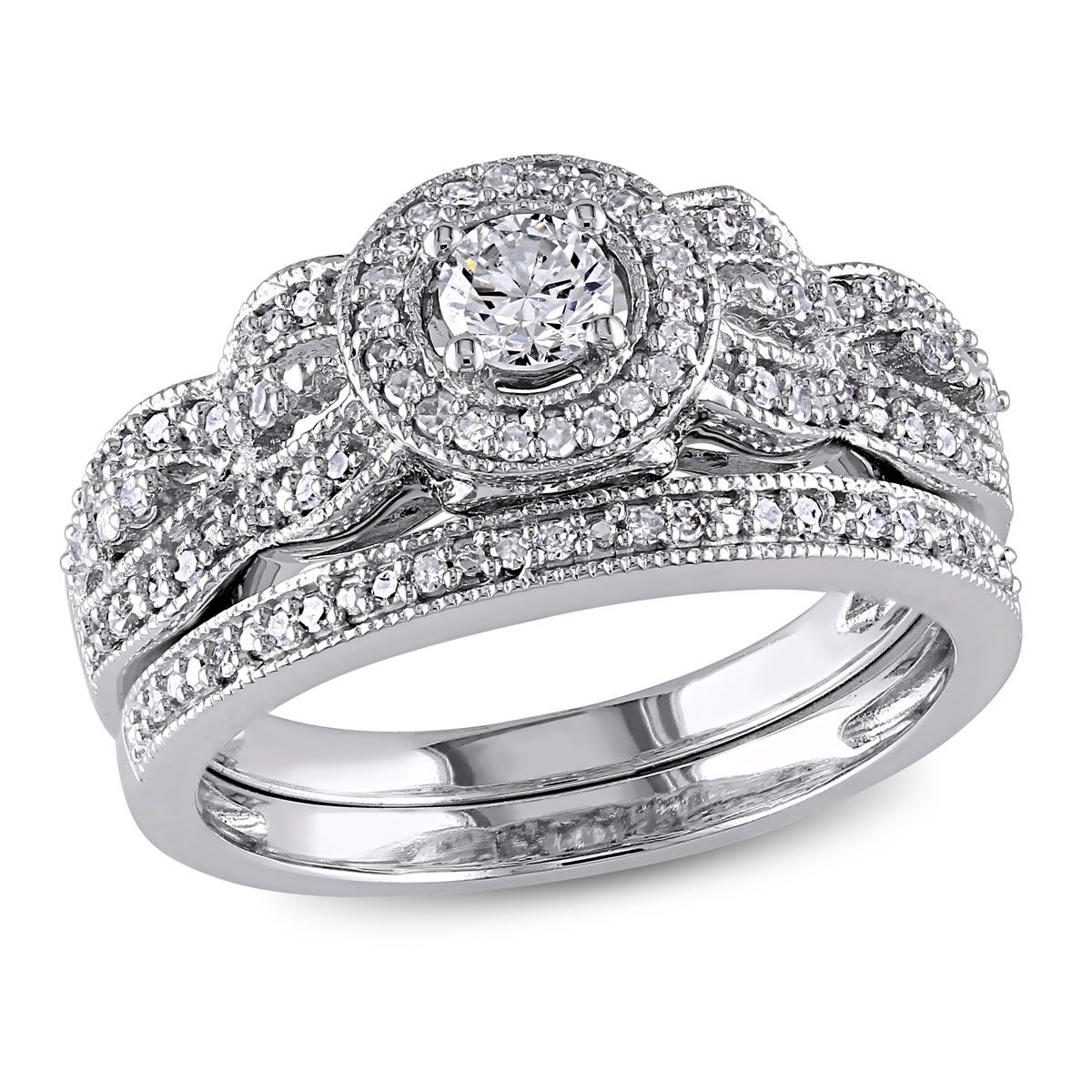 Vintage Bridal Ring Sets Details Vintage Bridal Ring, Vintage For Most Recently Released Princess Cut Diamond Frame Vintage Style Twist Bridal Rings In 14k White Gold (View 9 of 15)