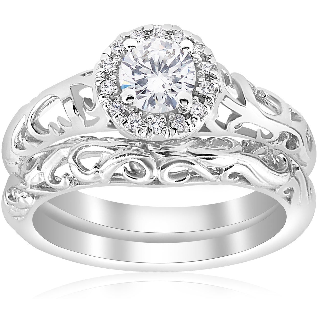 4 5 Mm Engagement Rings | Shop Online At Overstock Regarding Newest Composite Diamond Five Stone Anniversary Bands In White Gold (View 14 of 25)