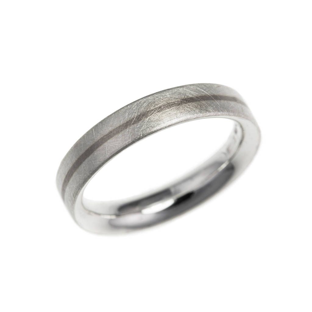 6mm Wide Silver And Gold Stripe Ring With Regard To Current White Stripes Wedding Rings (View 14 of 15)