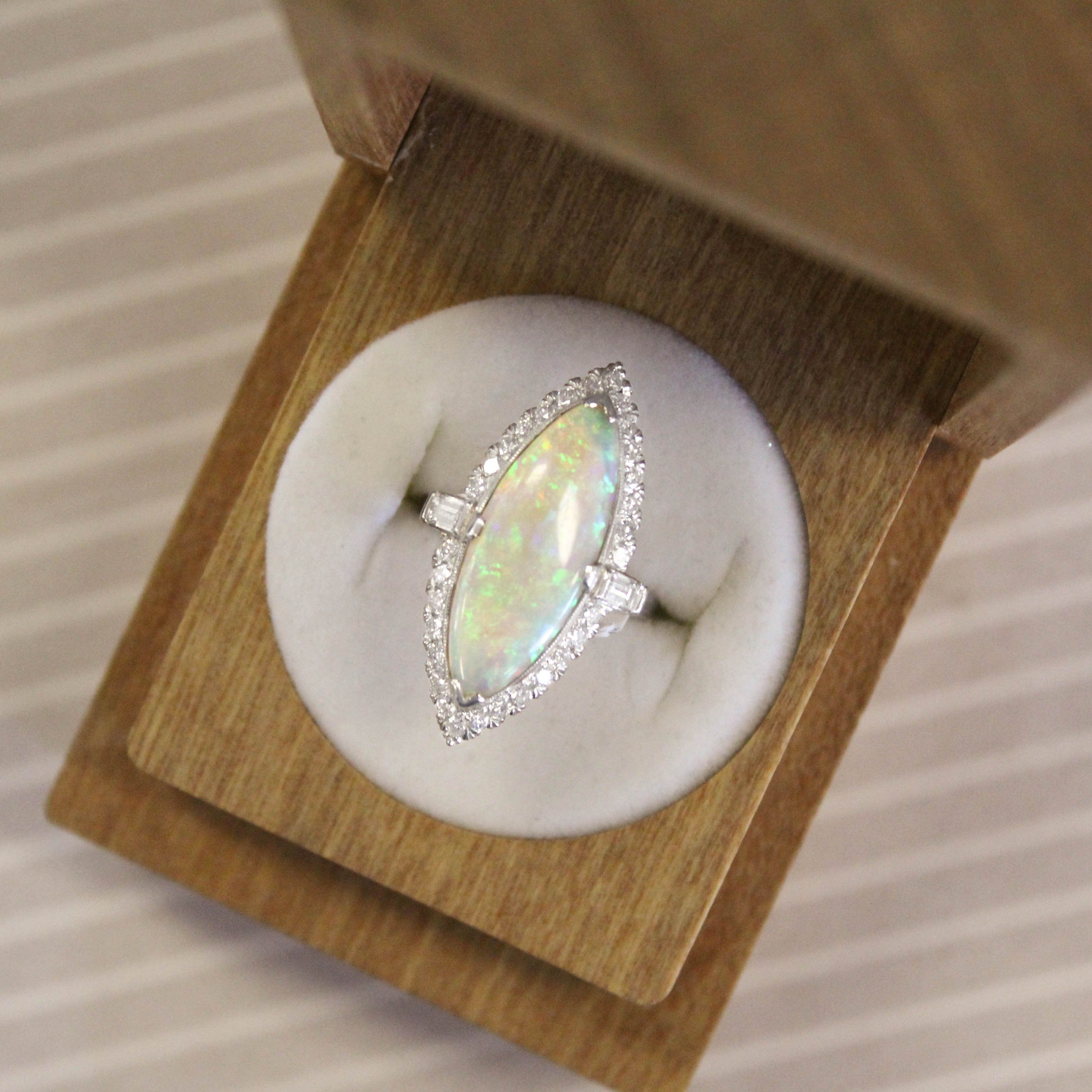 8 Stunning Vintage Opal Rings | Brilliant Earth With Regard To Most Up To Date Vintage Circle Rings (View 24 of 25)