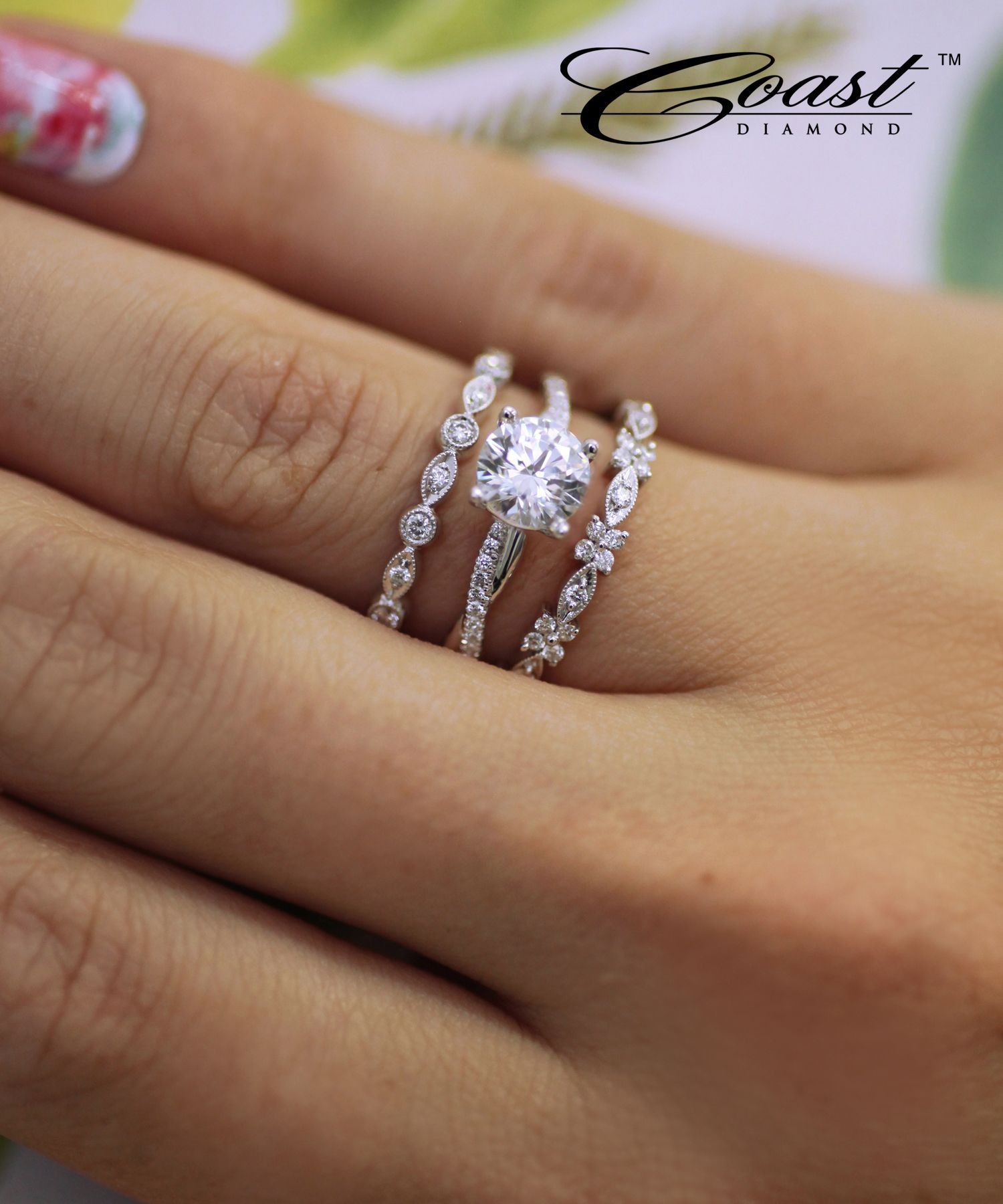 A Fashion Band Featuring Brilliant Round Diamonds Set In Intended For Most Up To Date Marquise And Round Diamond Alternating Anniversary Bands In White Gold (View 8 of 25)