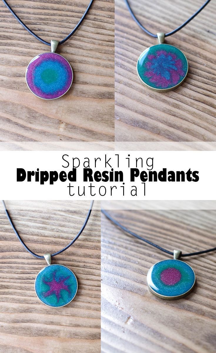 Beautiful Diy Sparkling Dripped Resin Pendants Regarding Most Recent Sparkling Ice Cube Circle Pendant Necklaces (View 10 of 25)
