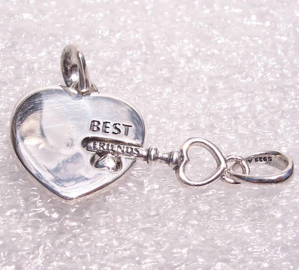 Best Friends, Heart And Key, Necklace, Pendant, Pandora, Bracelet With Regard To Recent Best Friends Heart &amp; Key Necklaces Pendant Necklaces (View 20 of 25)
