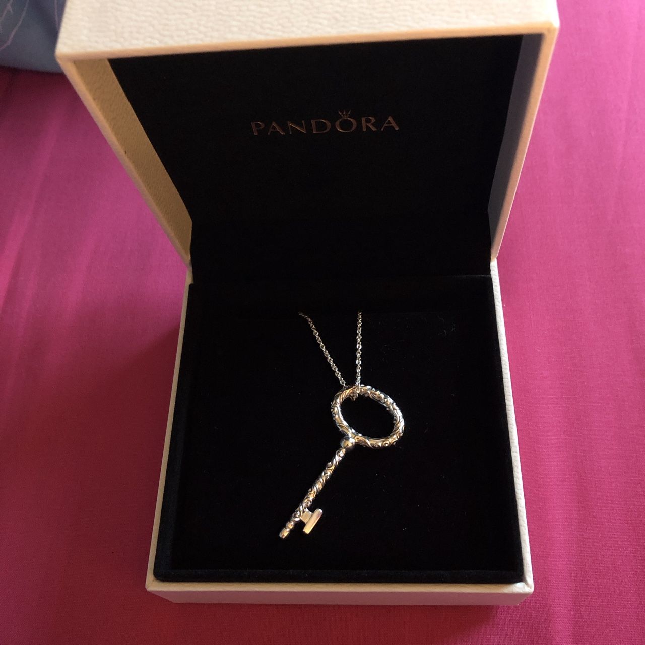 Brand New With Box Rrp £60 Pandora Regal Key – Depop Intended For Current Regal Key Pendant Necklaces (Photo 25 of 25)