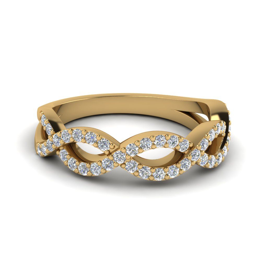 Buy Eternal Yellow Gold Womens Wedding Bands Online Within Current Diamond Accent Anniversary Bands In Gold (View 10 of 25)