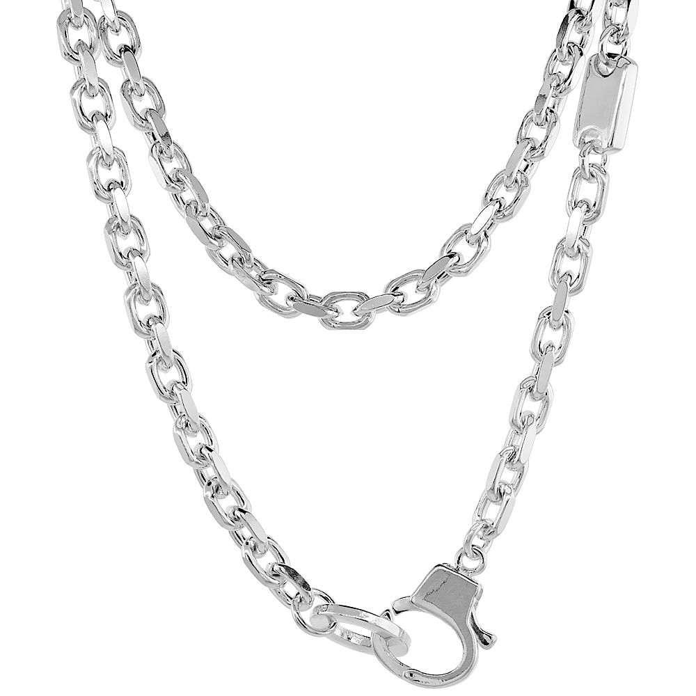 Cable Chains Pertaining To Best And Newest Long Link Cable Chain Necklaces (View 17 of 25)
