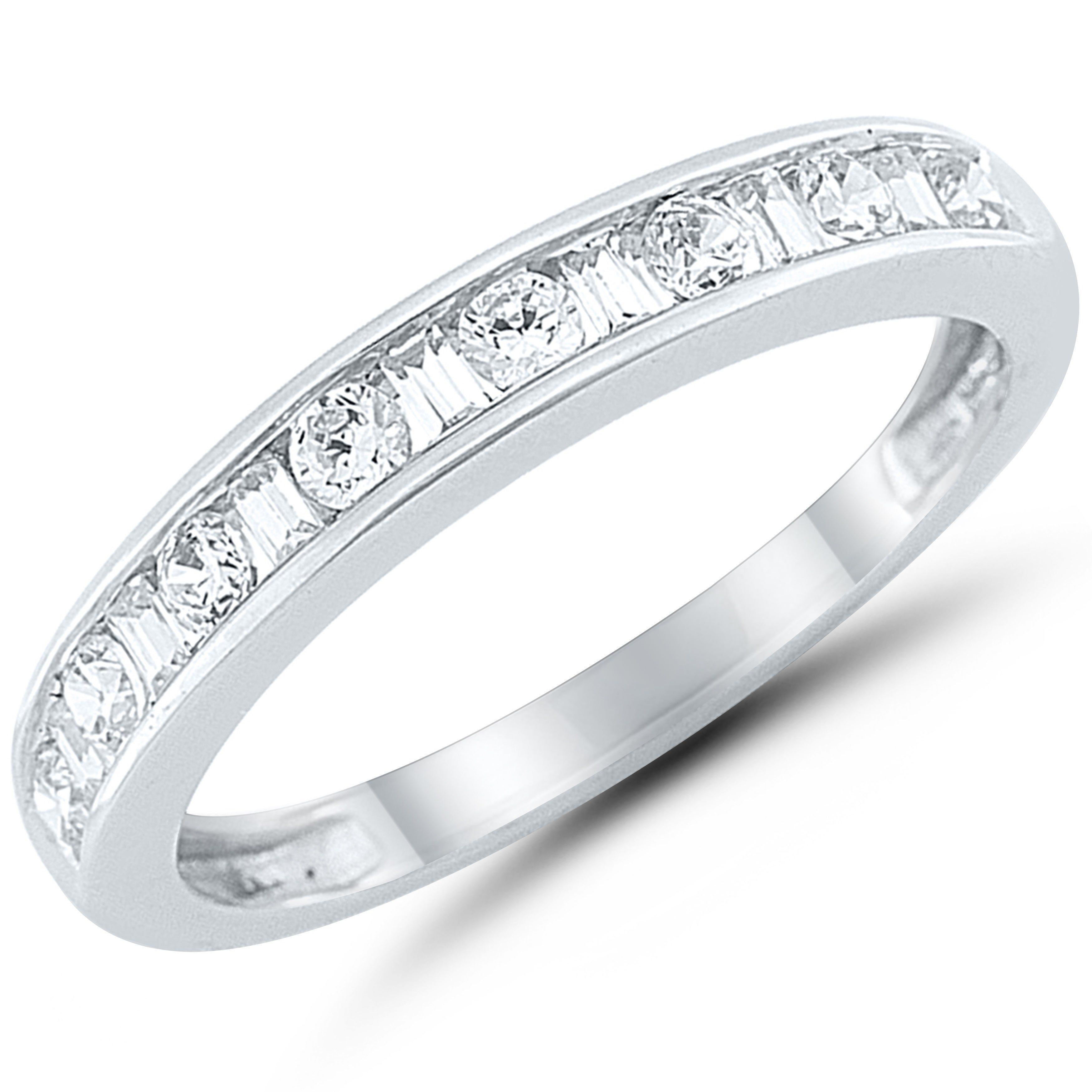 Caressa 14k White Gold 1/2ct. T. W (View 21 of 25)