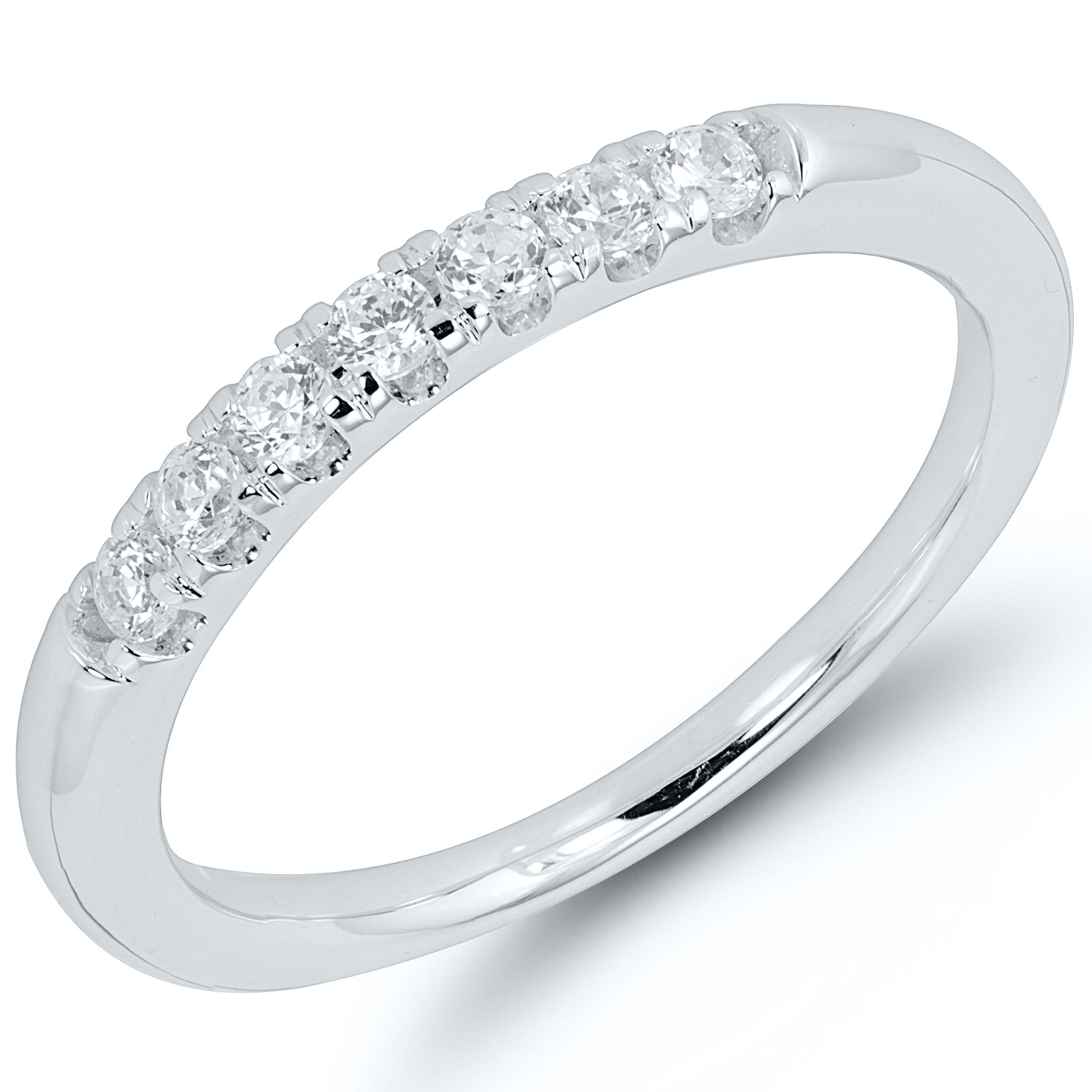 Caressa 14k White Gold 1/4ct. T.w (View 16 of 25)