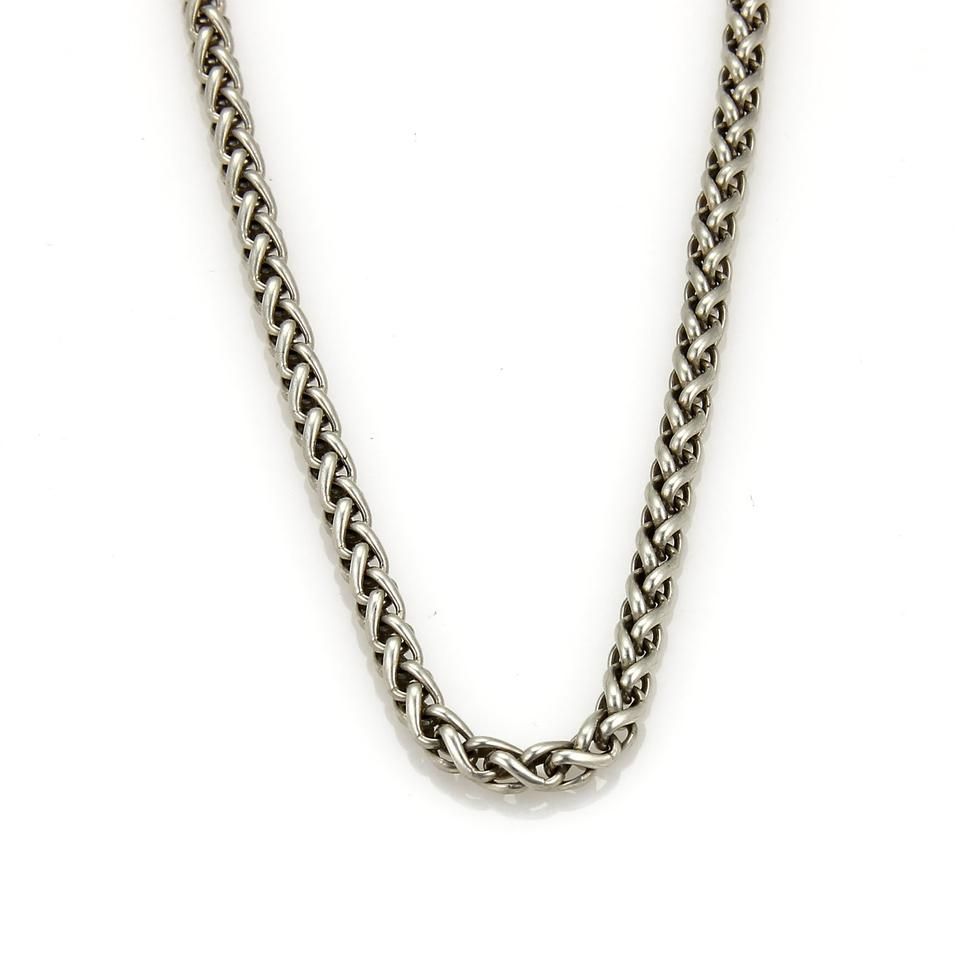David Yurman 17758 – Sterling Silver 4mm Cable Classics Wheat Chain Necklace With 2019 Classic Cable Chain Necklaces (View 18 of 25)