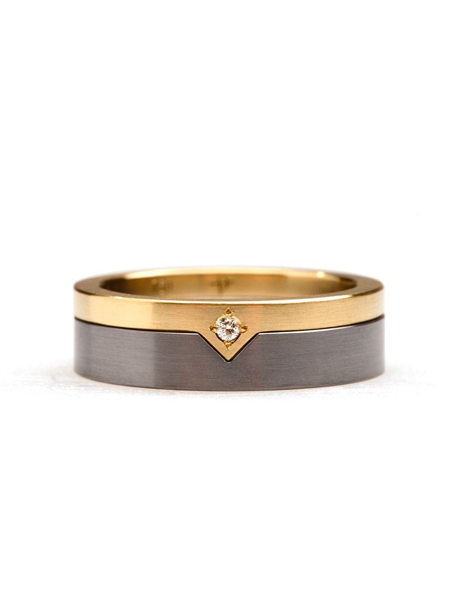 Diamond Triangle Stack Ring | E.g (View 20 of 25)