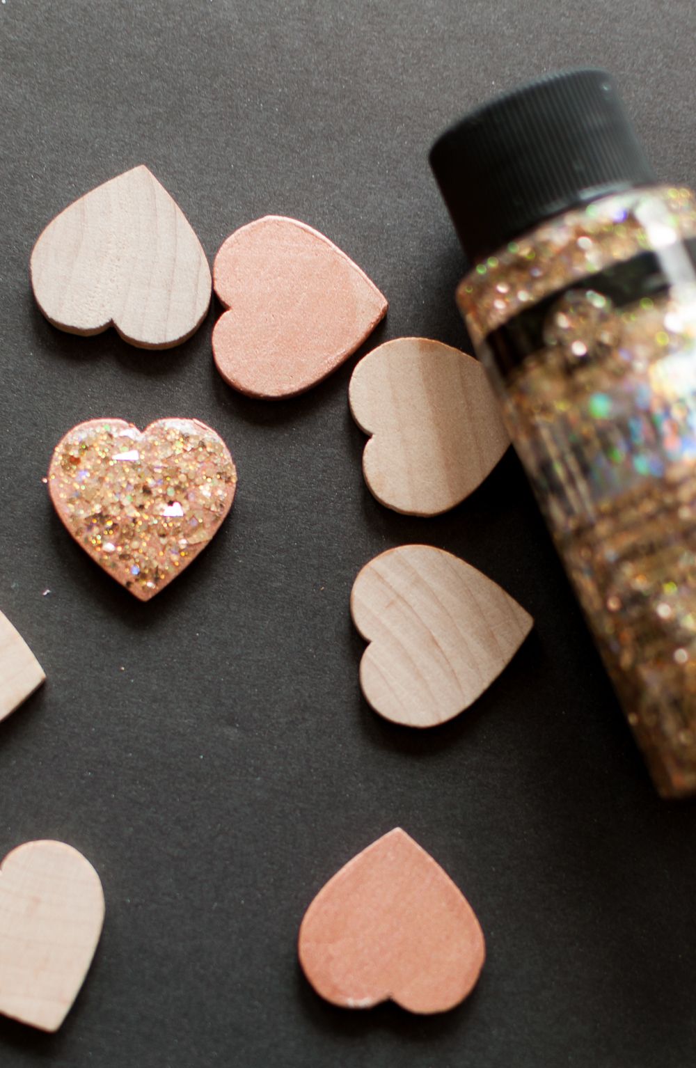 Diy Glitter Heart Necklace Tutorial – Cherished Bliss In Newest Sparkle &amp; Hearts Rings (View 19 of 25)