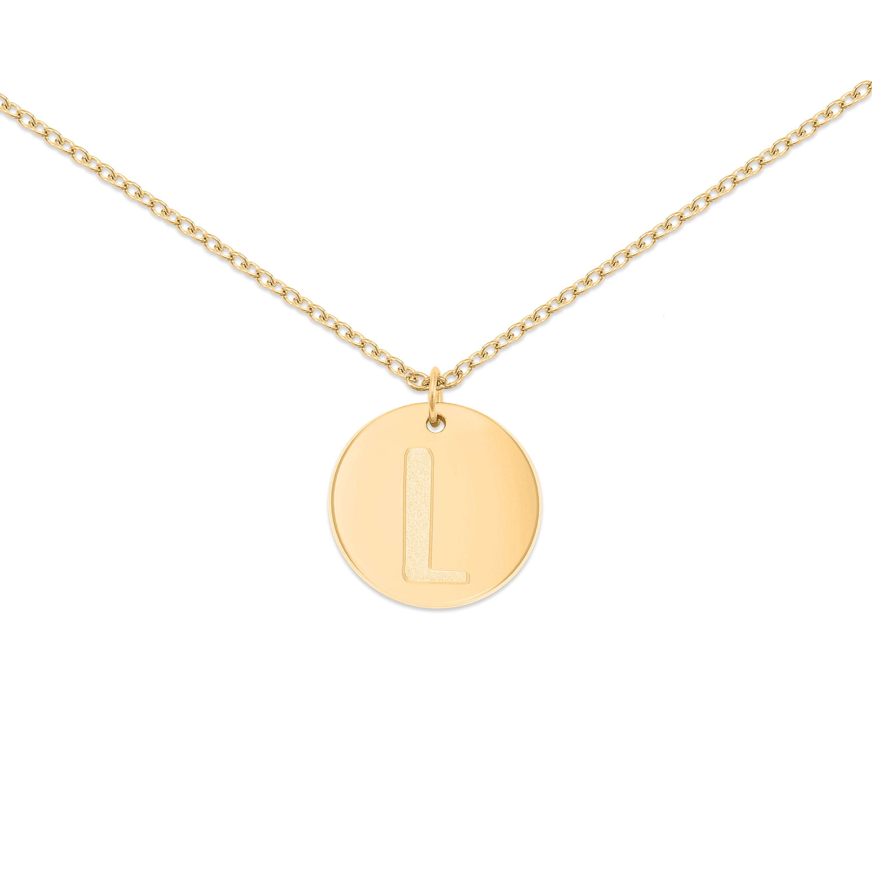 Frau Hoelle With Regard To Latest Letter L Alphabet Locket Element Necklaces (View 3 of 25)