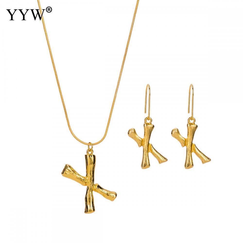 Jewelry Sets Letter X Necklace Snake Chain Gold Color Initial Pendant  Alphabet Earrings Sets For Women Men Best Christmas Gift Inside 2020 Letter A Alphabet Locket Element Necklaces (View 13 of 25)