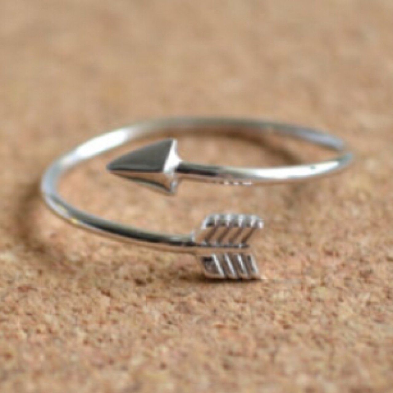 Listed On Depopbjou Intended For Best And Newest Wrap Around Arrow Rings (View 10 of 25)