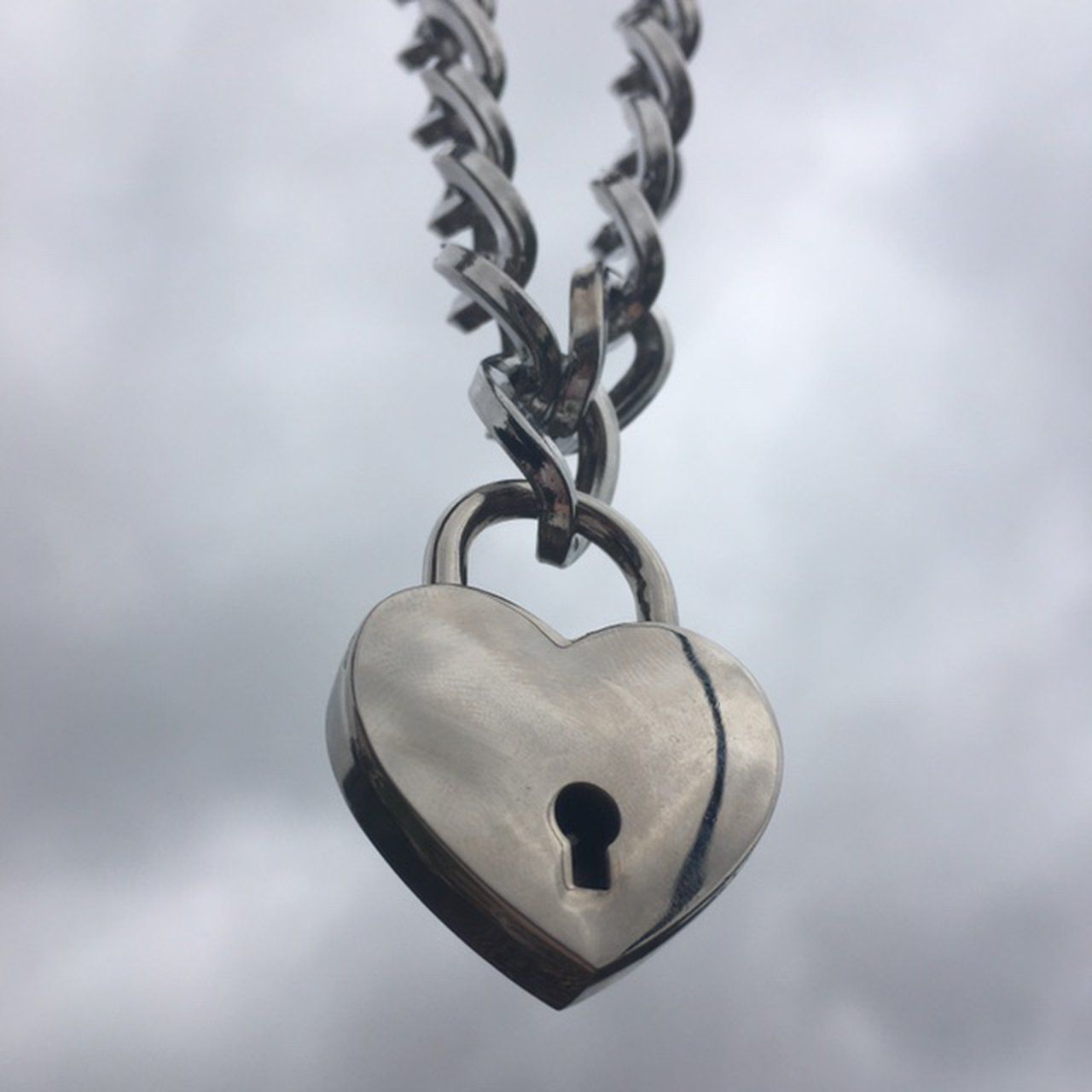 Listed On Depopwoecrow With 2019 Heart Shaped Padlock Necklaces (View 12 of 25)