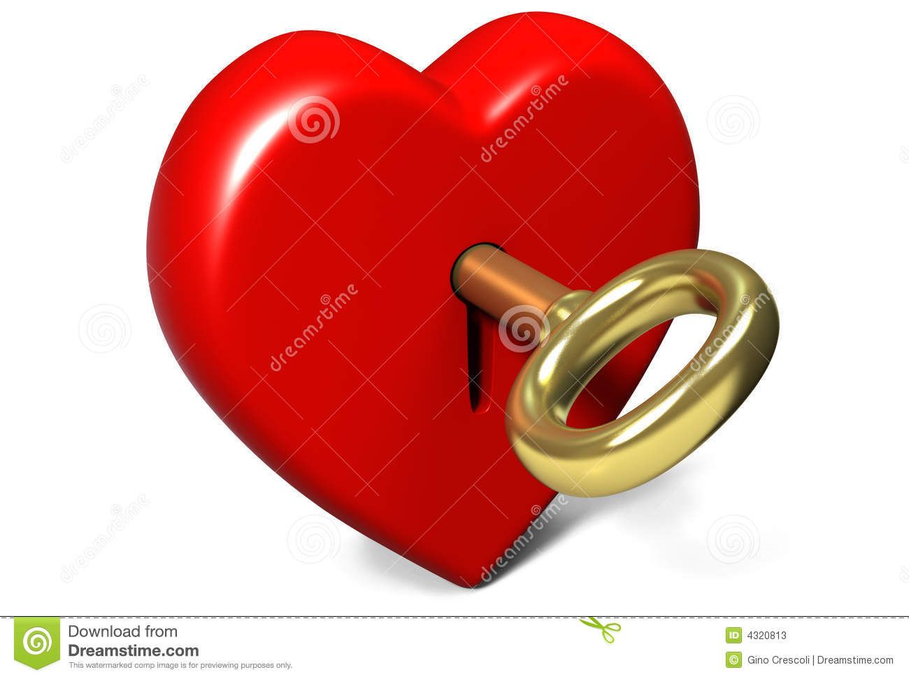 Lock Heart Stock Illustration (View 25 of 25)