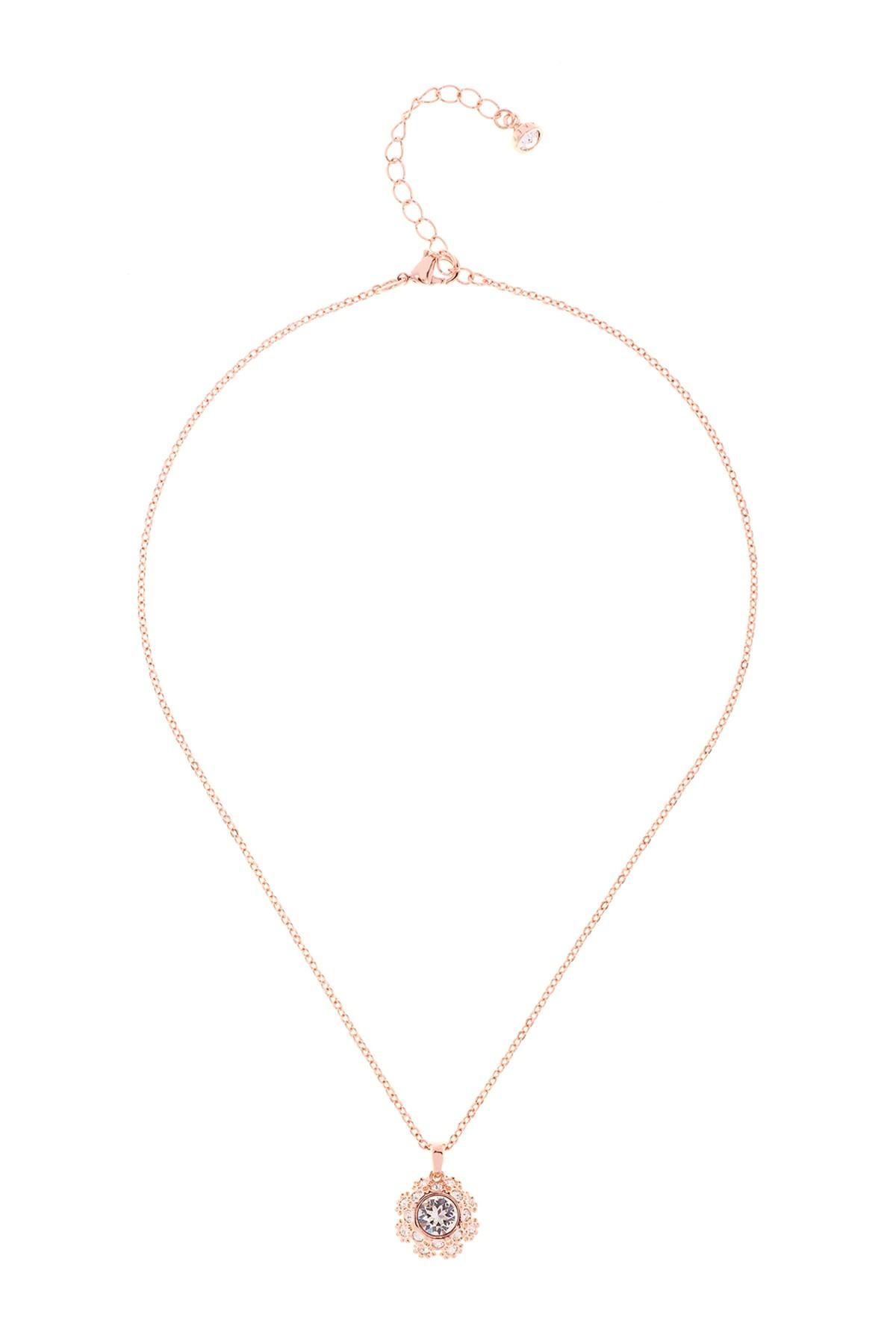 Lyst – Ted Baker Swarovski Crystal Embellished Sirou Crystal Daisy Intended For Most Recently Released Sparkling Daisy Flower Locket Element Necklaces (View 11 of 25)