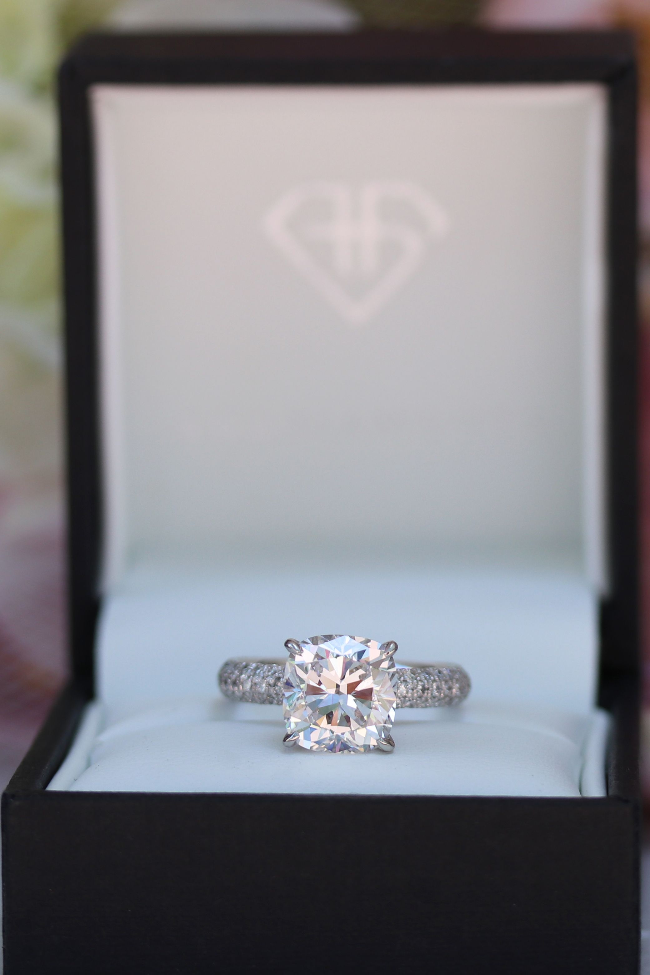 Micro Pavé Cathedral Setting | Diamond Band Rings | Engagement Rings Throughout Latest Elegant Pavé Band Rings (View 4 of 25)