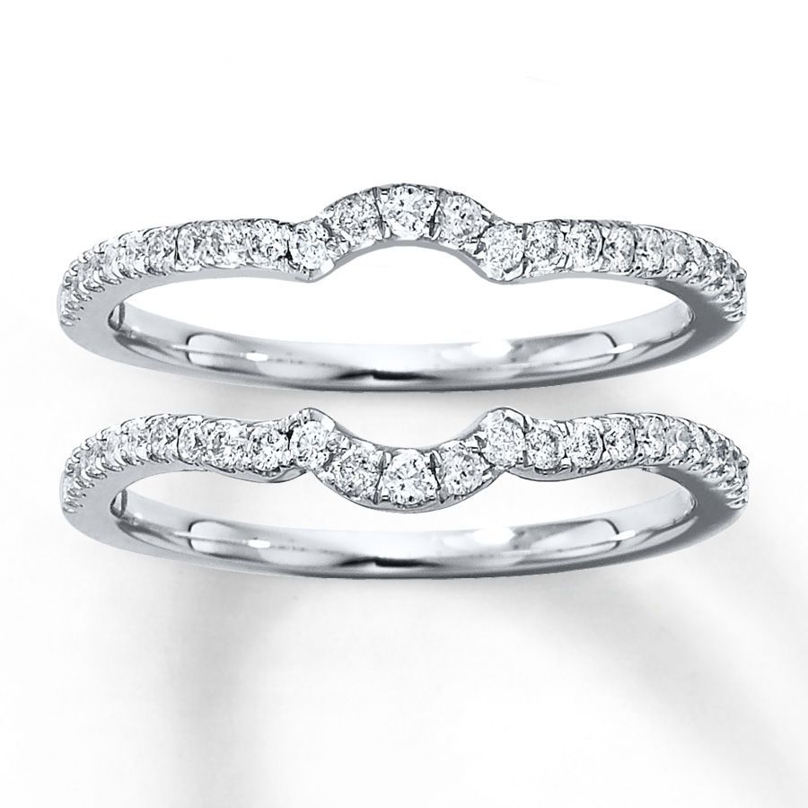 New Wedding Band? | Jewelry In 2019 | Double Wedding Bands In Best And Newest Diamond Accent Vintage Style Anniversary Bands In White Gold (View 11 of 25)