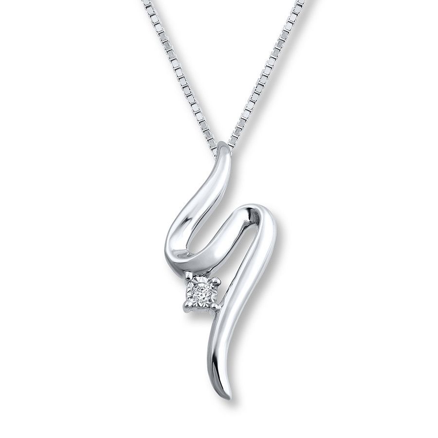 Open Hearts Road Ahead Diamond Necklace Sterling Silver Throughout 2020 Sparkling Open Heart Necklaces (View 1 of 25)