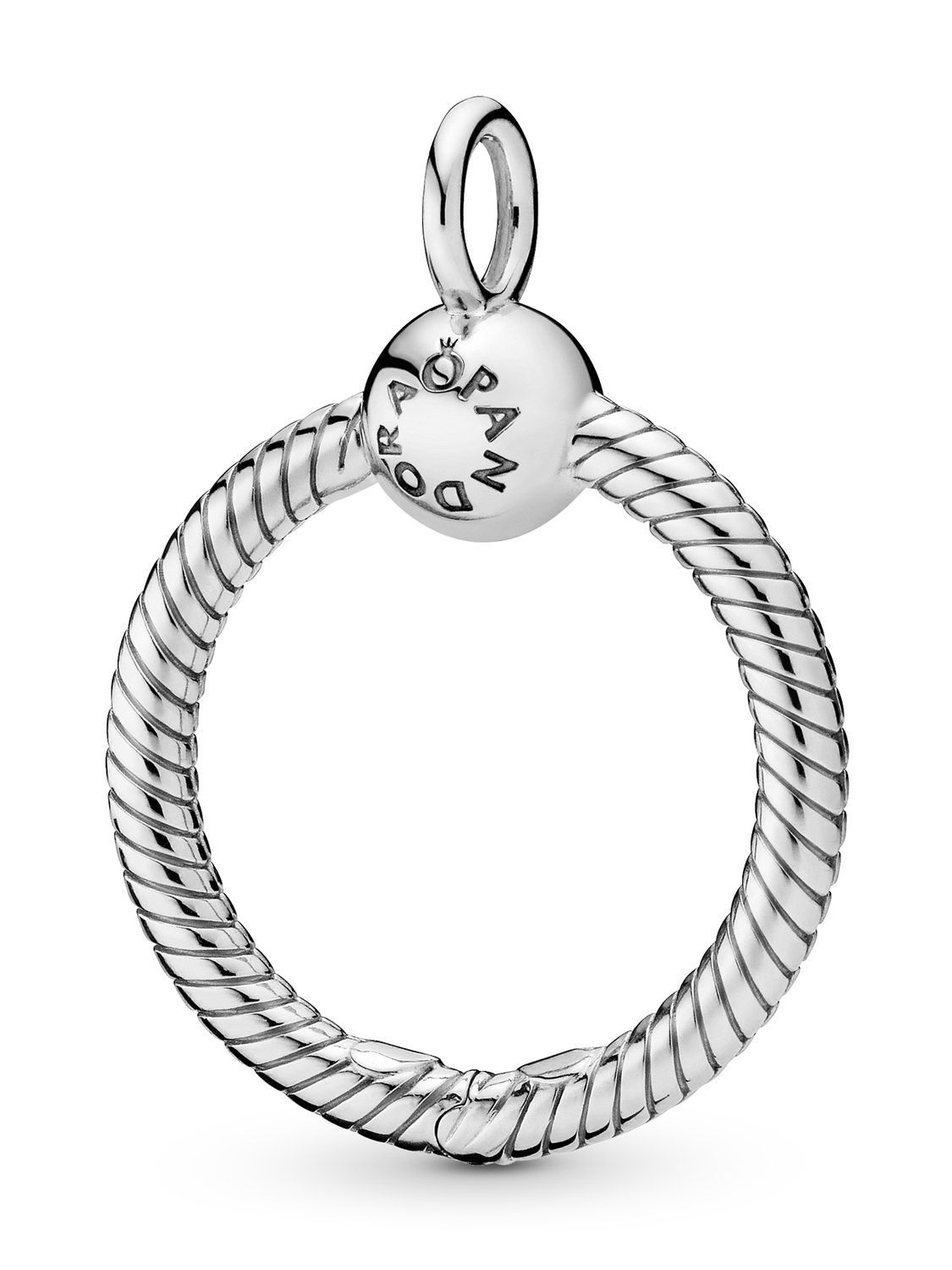 Pandora 398296 Pendant Moments O 25 Mm With Latest Pandora Moments Small O Pendant Necklaces (View 1 of 25)