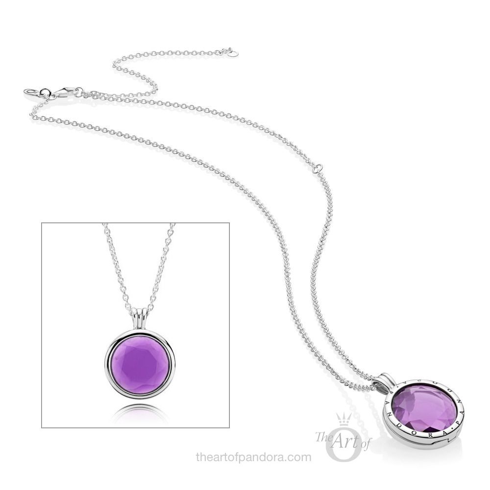 Pandora Autumn 2018 Collection – The Art Of Pandora | More Than Just With Most Recent Faceted Locket Dangle Charm, Synthetic Amethyst Necklaces (View 12 of 25)