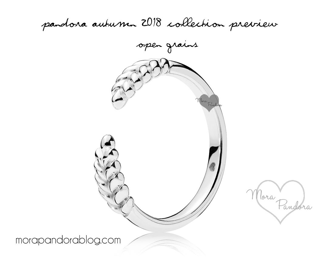 Pandora Autumn 2018 Jewellery Preview | Mora Pandora For Most Recently Released Open Grains Rings (View 12 of 25)