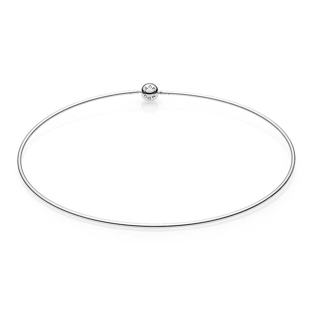 Pandora Essence Silver Collier Necklace With 2019 Pandora Essence Collier Necklaces (View 2 of 25)