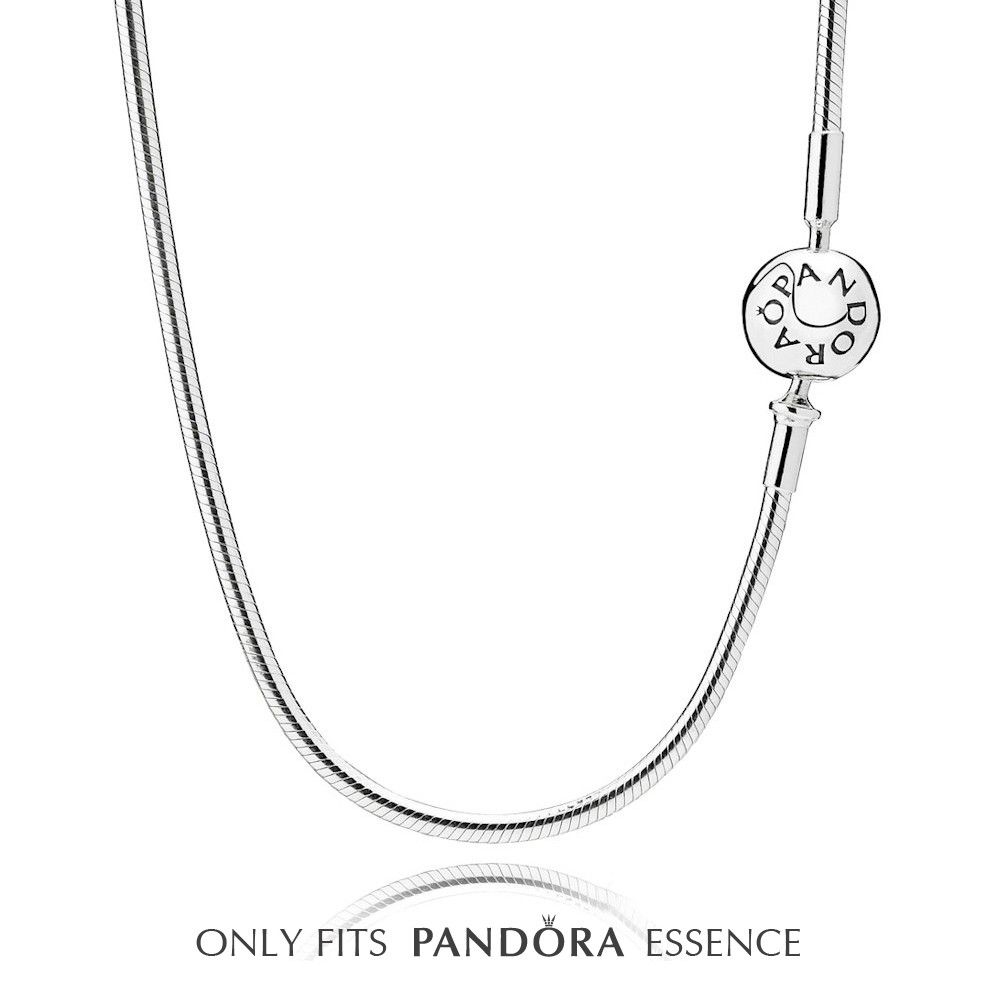 Pandora Essence Silver Necklace 596004 Within Current Pandora Essence Collier Necklaces (View 6 of 25)