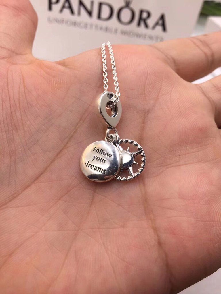 Pandora Follow Your Dreams Pendant Necklace | Necklaces In 2019 Regarding 2020 Pandora Moments Small O Pendant Necklaces (View 21 of 25)