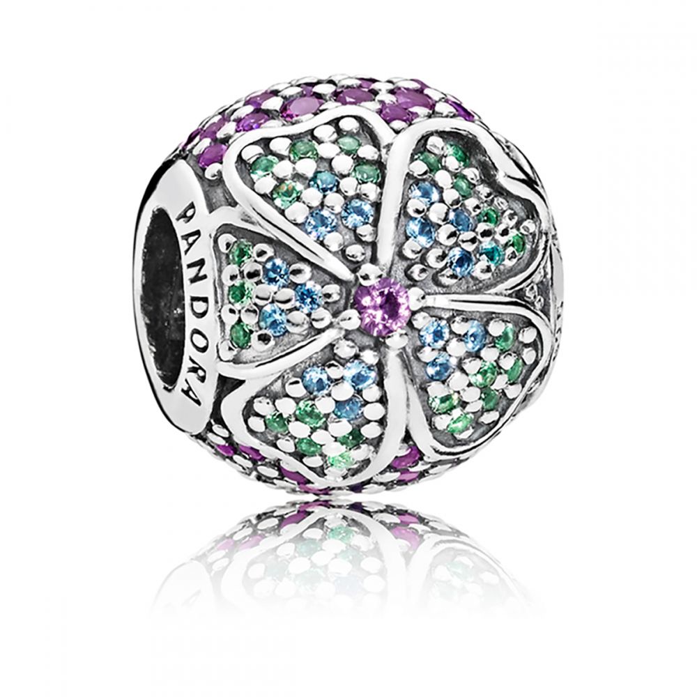 Pandora Glorious Blooms Charm Intended For Most Popular Glorious Bloom Pendant Necklaces (View 22 of 25)