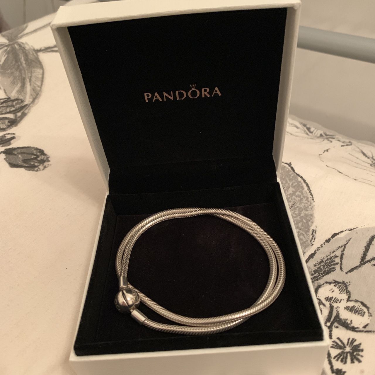 Pandora Moments Snake Chain Necklace (View 5 of 25)