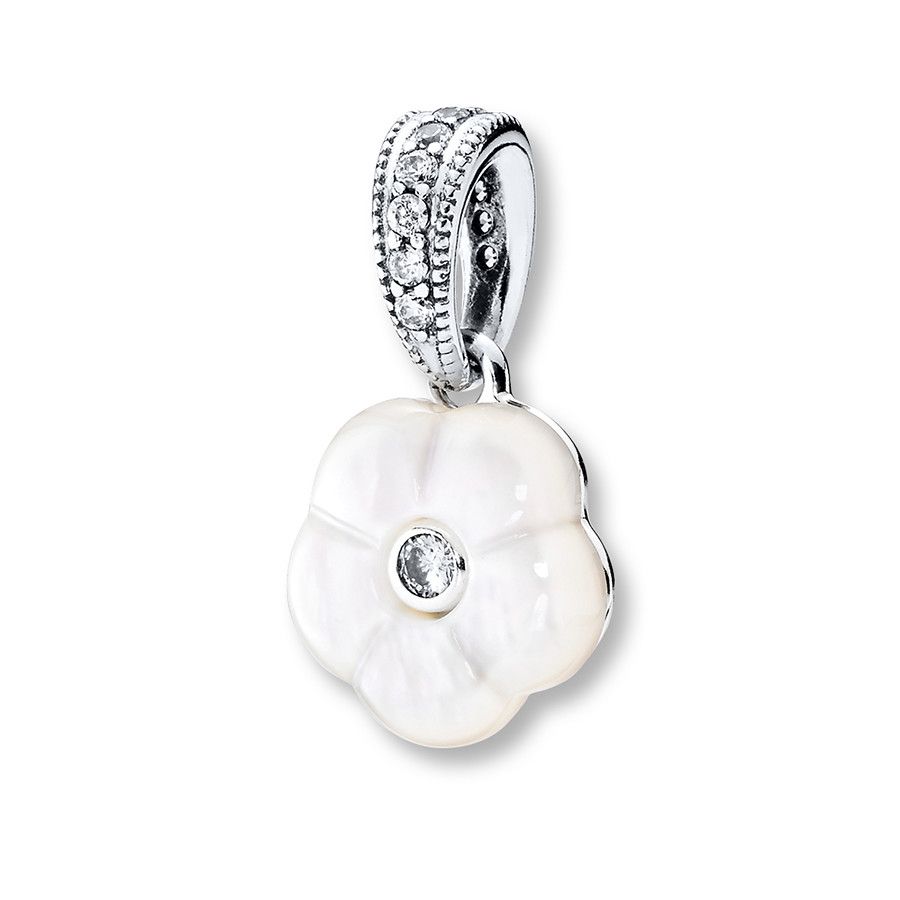 Pandora Necklace Charm Luminous Florals Sterling Silver In Most Popular Luminous Florals Pendant Necklaces (View 2 of 25)